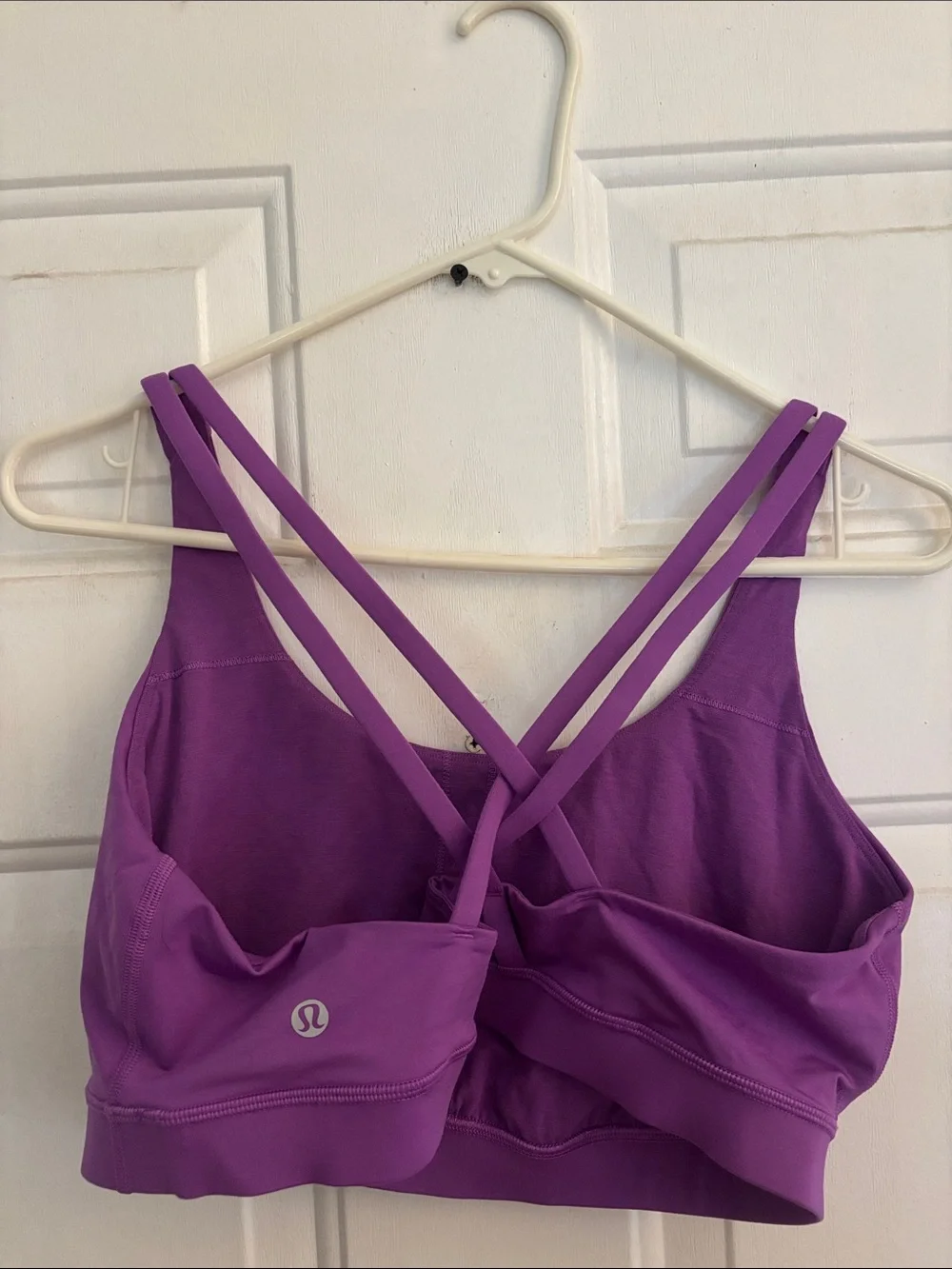 Lululemon Energy Bra, Electric Turquoise, Size 14
